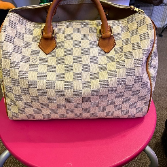 TRI-FECTA🥰 THREE AUTHENTIC LOUIS VUITTON SPEEDY 30s! - Picture 13 of 17